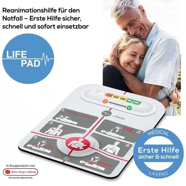 Auslaufartikel: Beurer LifePad® Reanimationshilfe | Packung (1 Stück)
