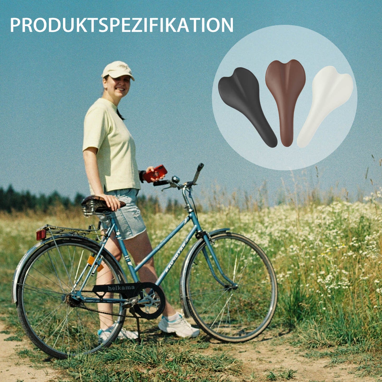 Road bike saddle, bicycle saddle, ergonomic, water-repellent