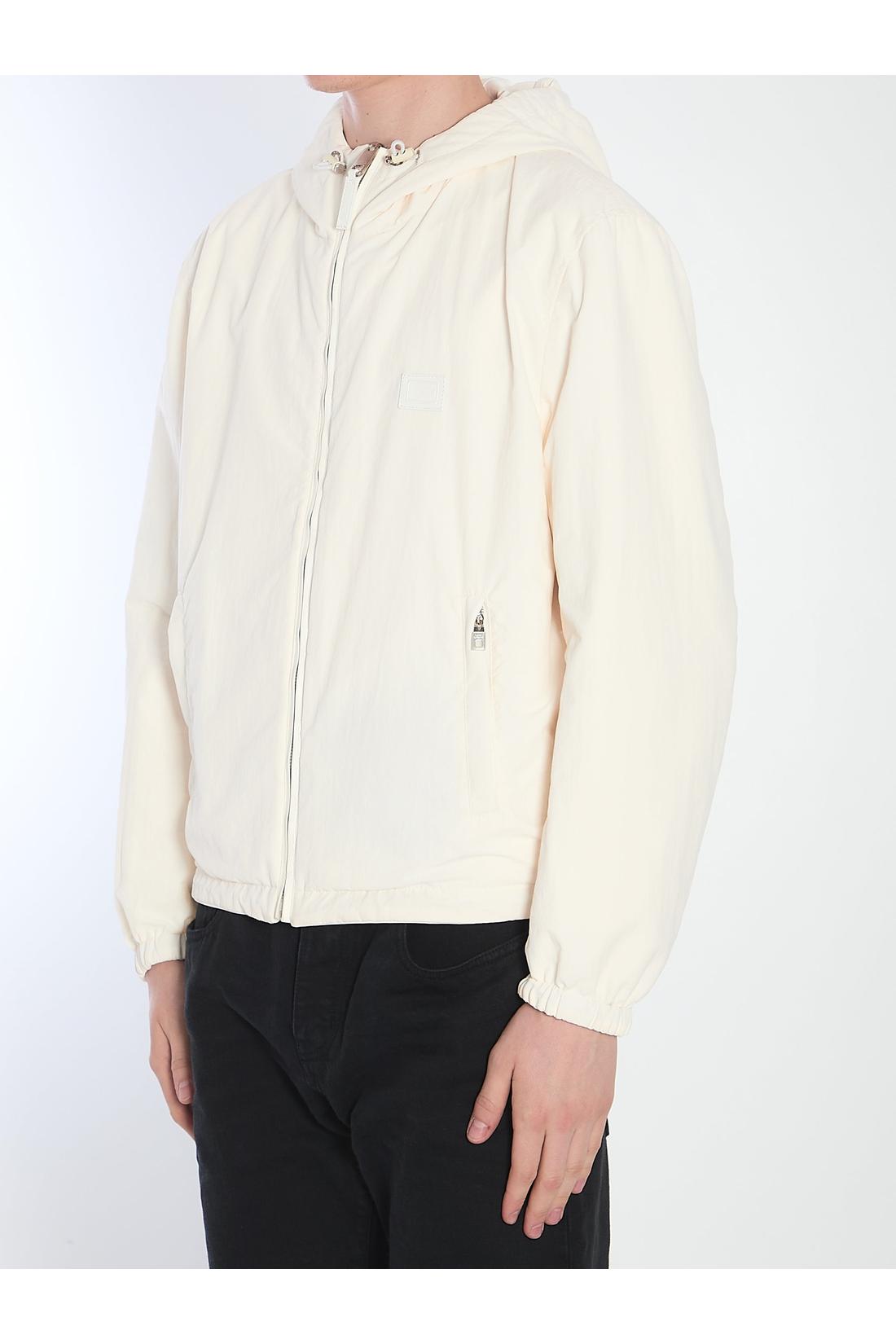 Reversible leather jacket