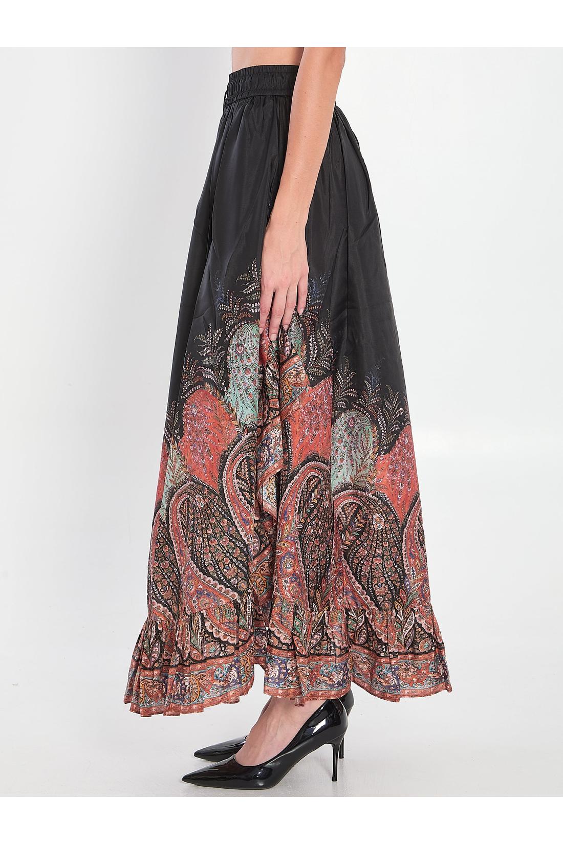 Rhiannon Ruffle Maxi Skirt