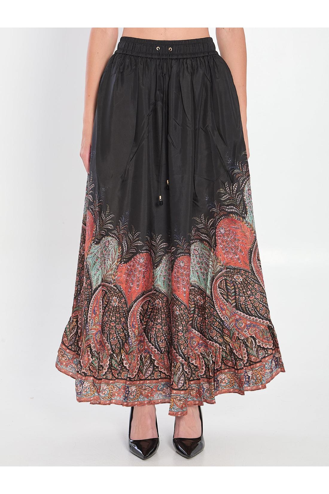 Rhiannon Ruffle Maxi Skirt