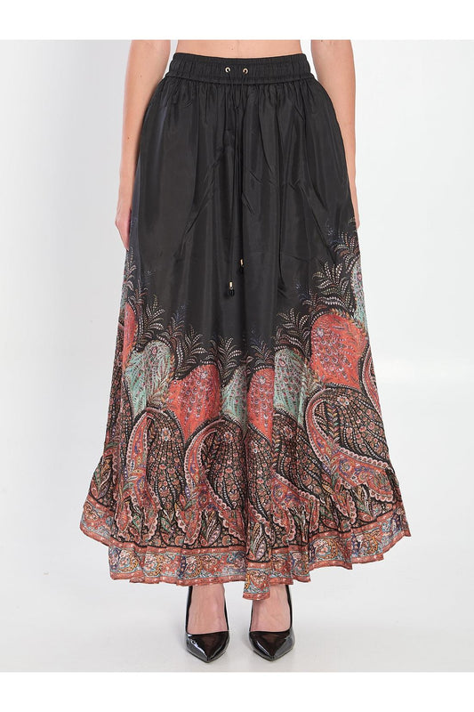 Rhiannon Ruffle Maxi Skirt