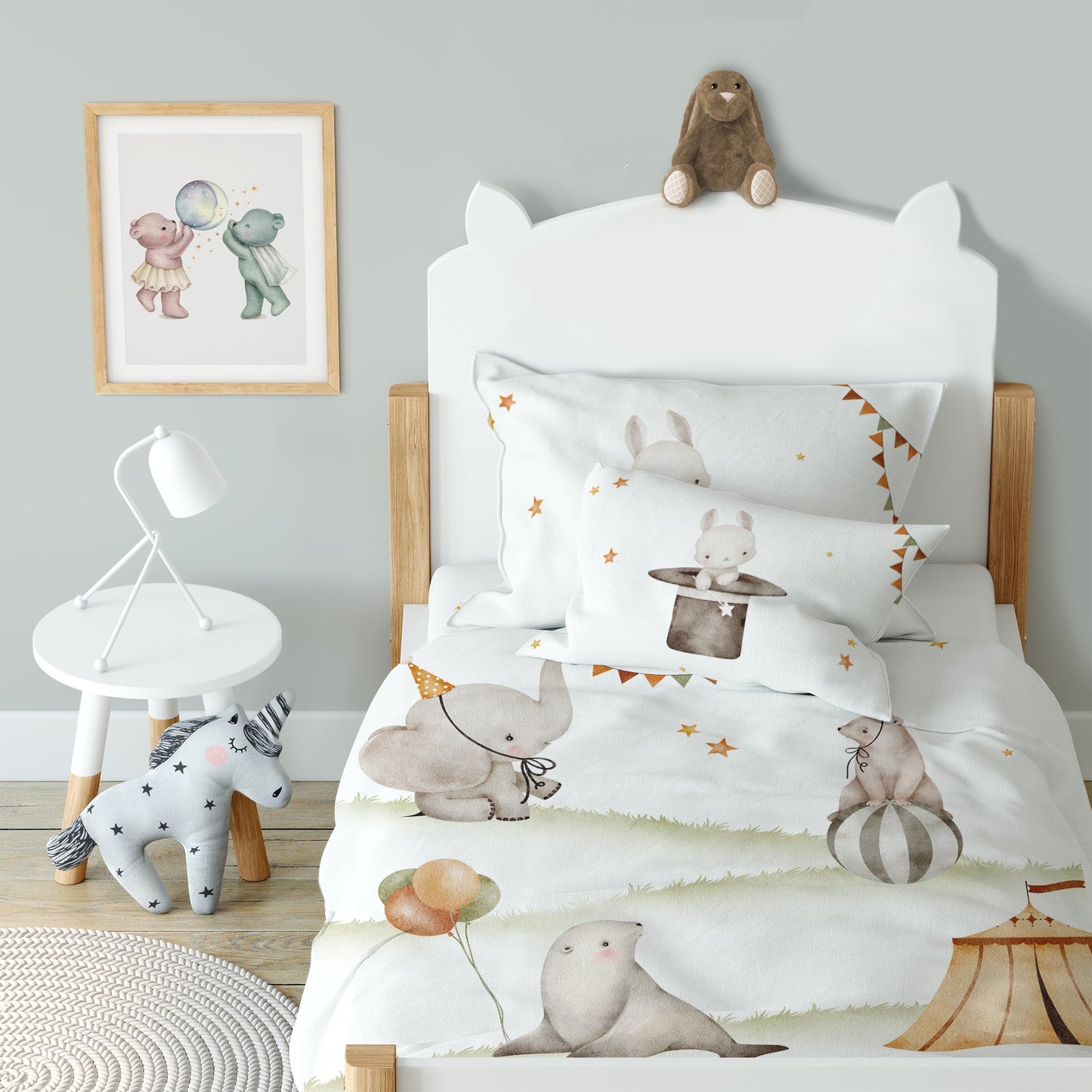 "Circus" úrvals barnarúmföt