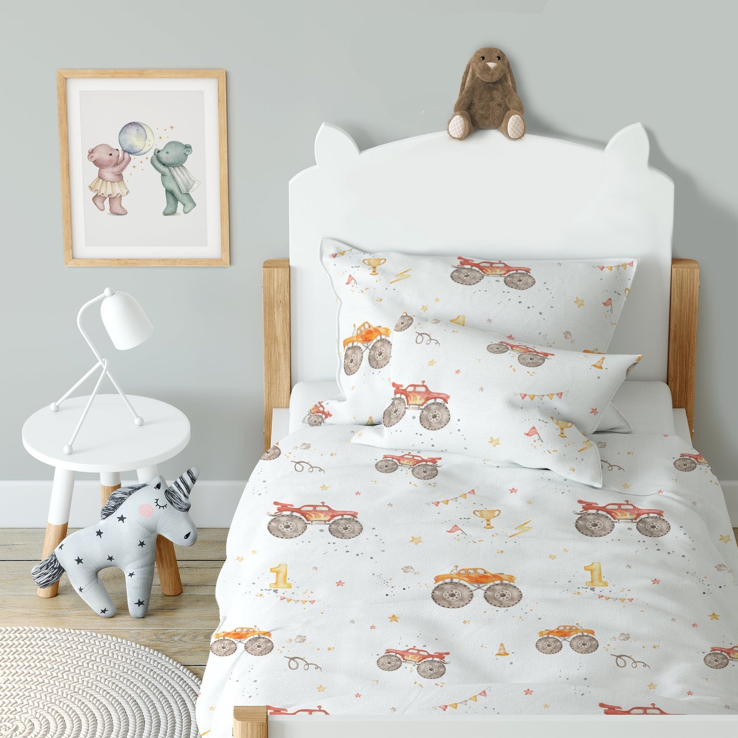 "Monster Trucks" Premium Children's Bedding