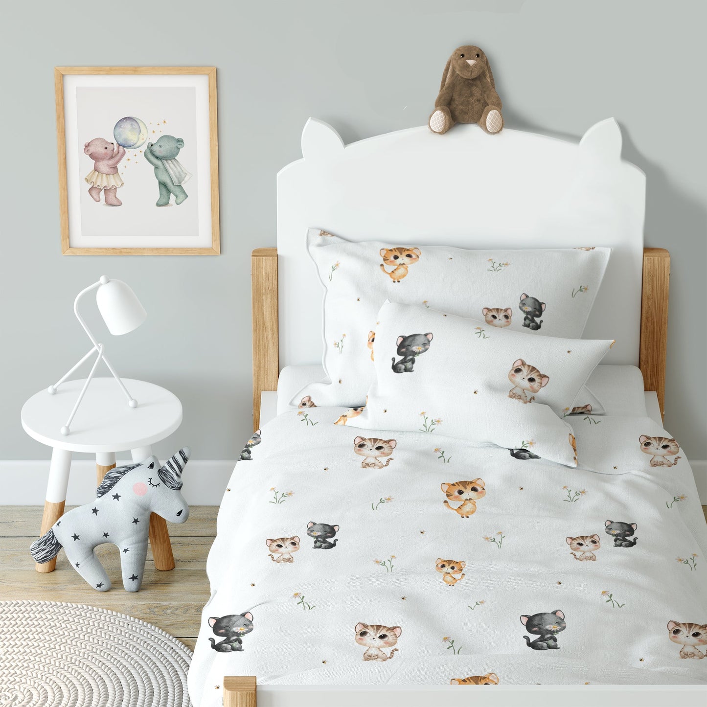 "Cats" Premium Children's Bedding