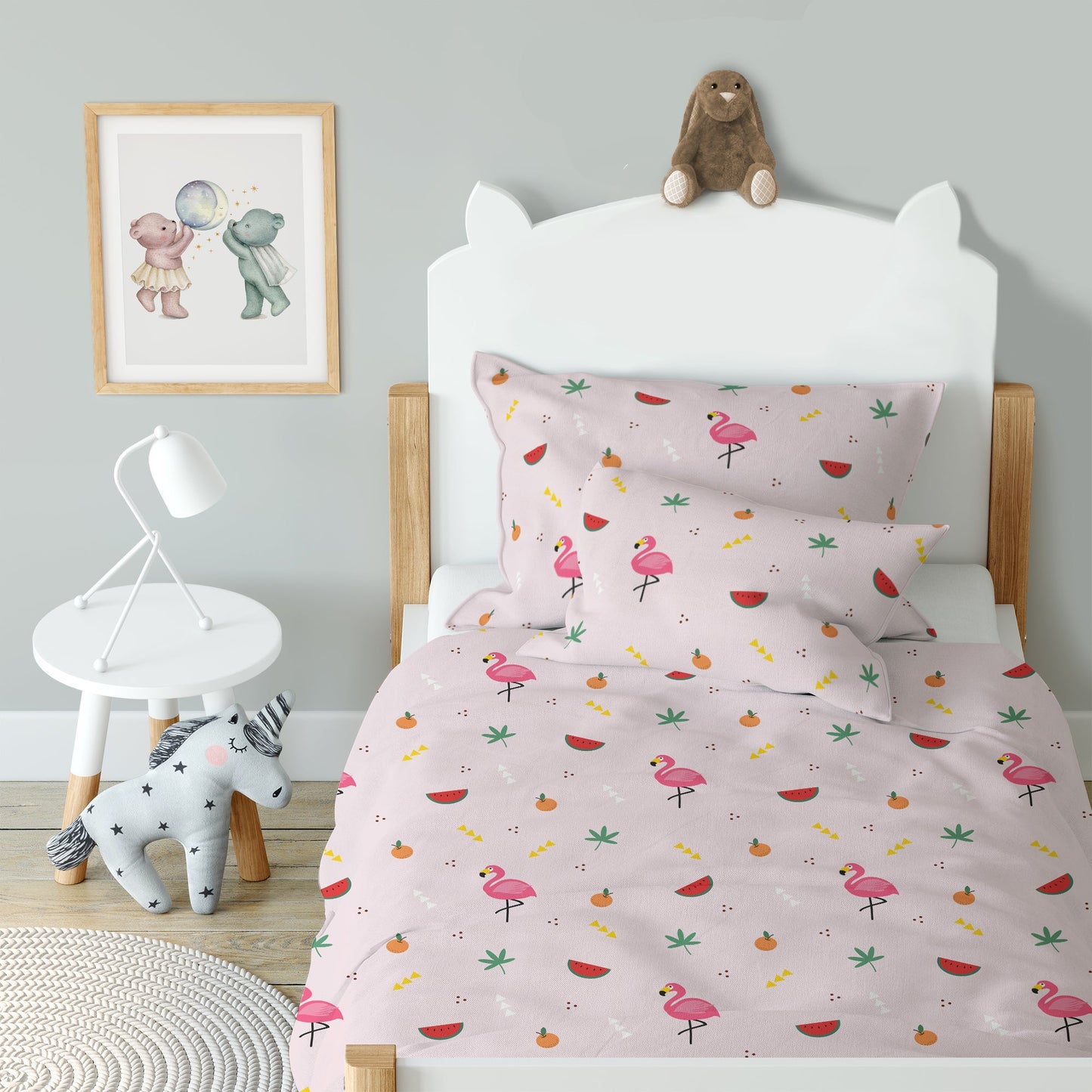 "Flamingo" Premium Children's Bedding