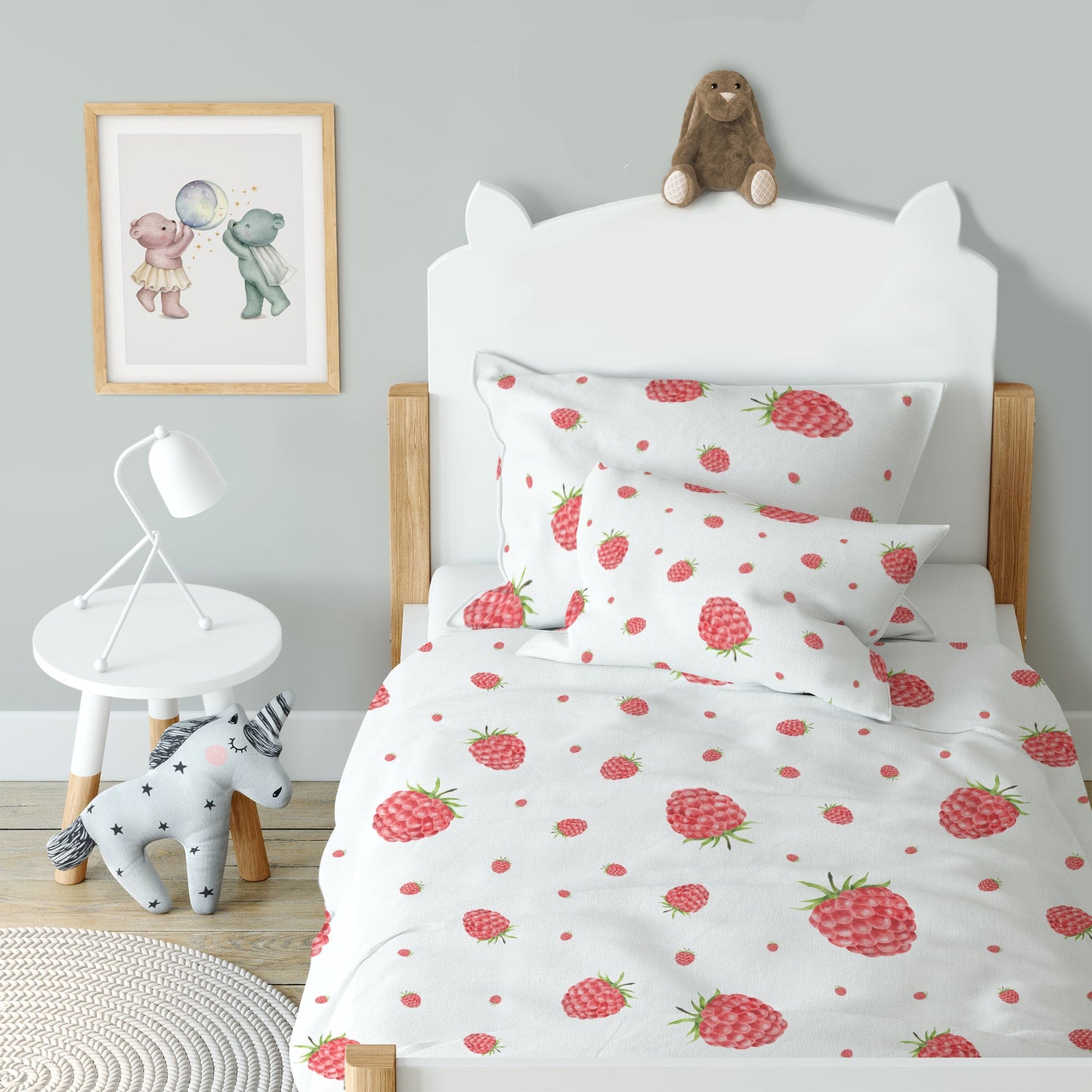 "Raspberries" Premium Children's Bedding