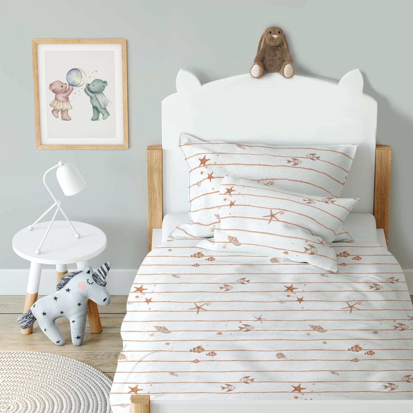 "Little Starfish" Premium Children's Bedding
