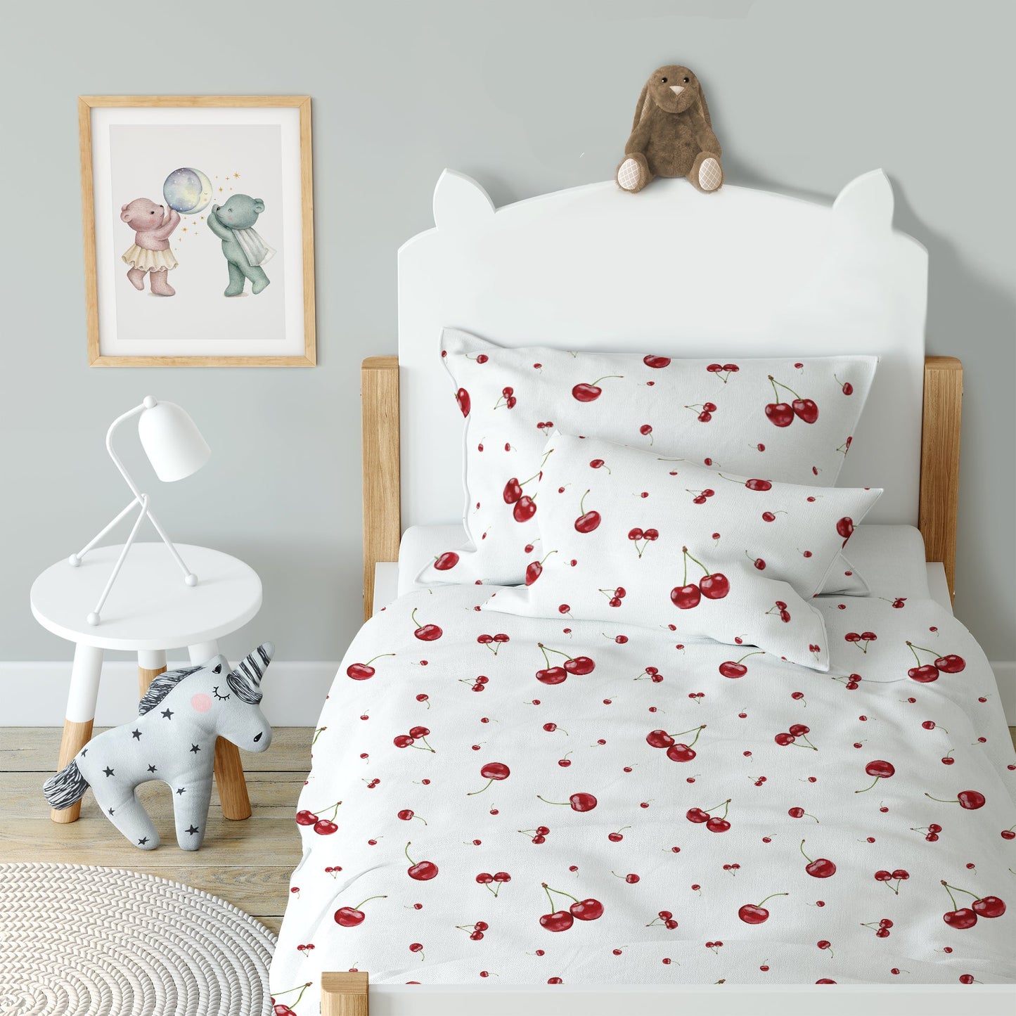 "Cherries" Premium Children's Bedding