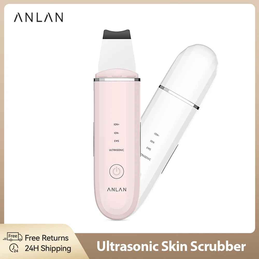 Ultrasonic Skin Scrubber Deep Cleaning Skin Care Ultrasonic Cleaner
