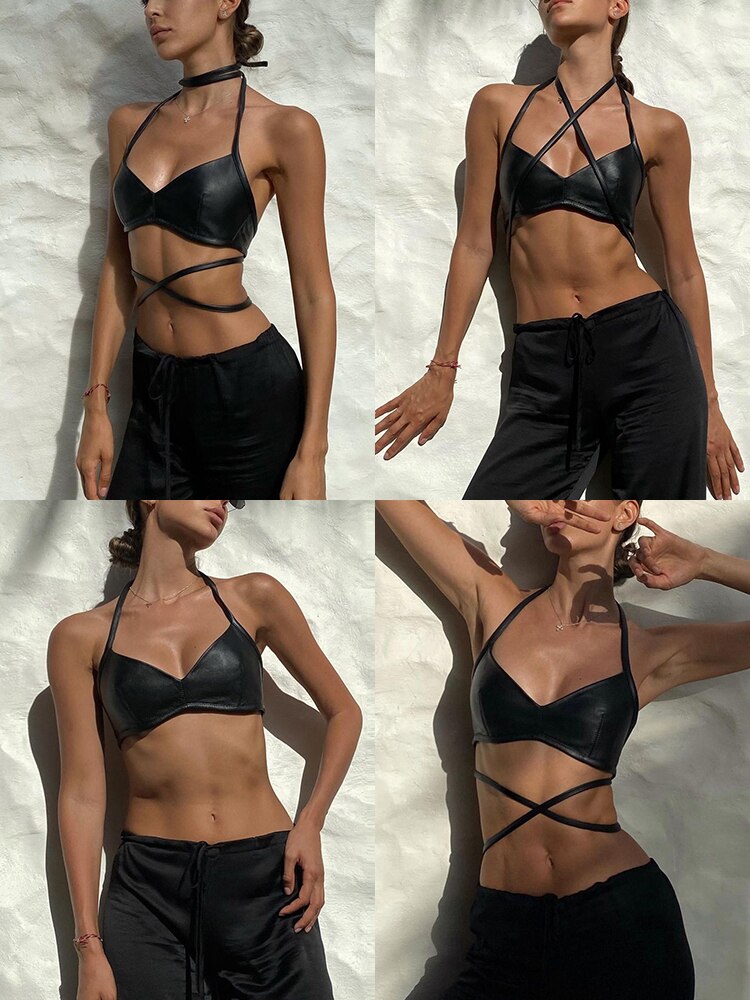 Tie Up Crop Top