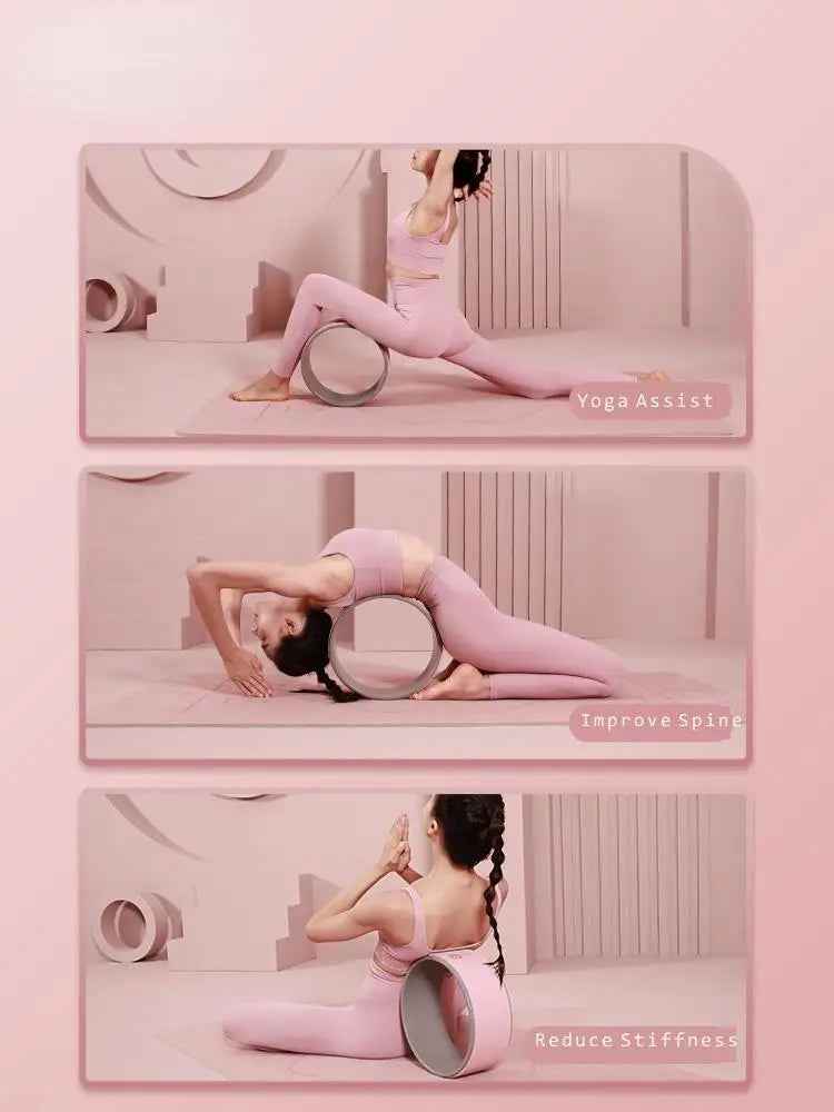 Anti-Skid Yoga Wheel