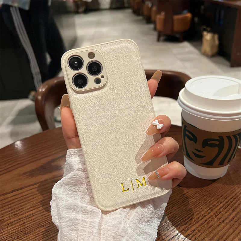 Persónulegt nafnhulstur fyrir iPhone gerðir