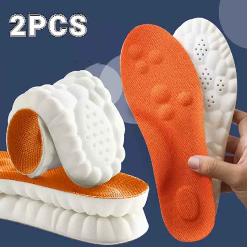 4D Massage Insoles – Soft Orthopedic Shoe Inserts Unisex