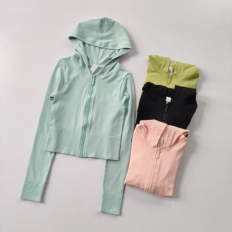 Autumn And Winter Yoga Jacket Top