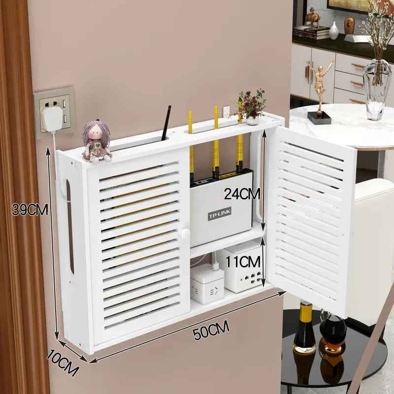 Wireless Wifi Router Shelf And Storage Box