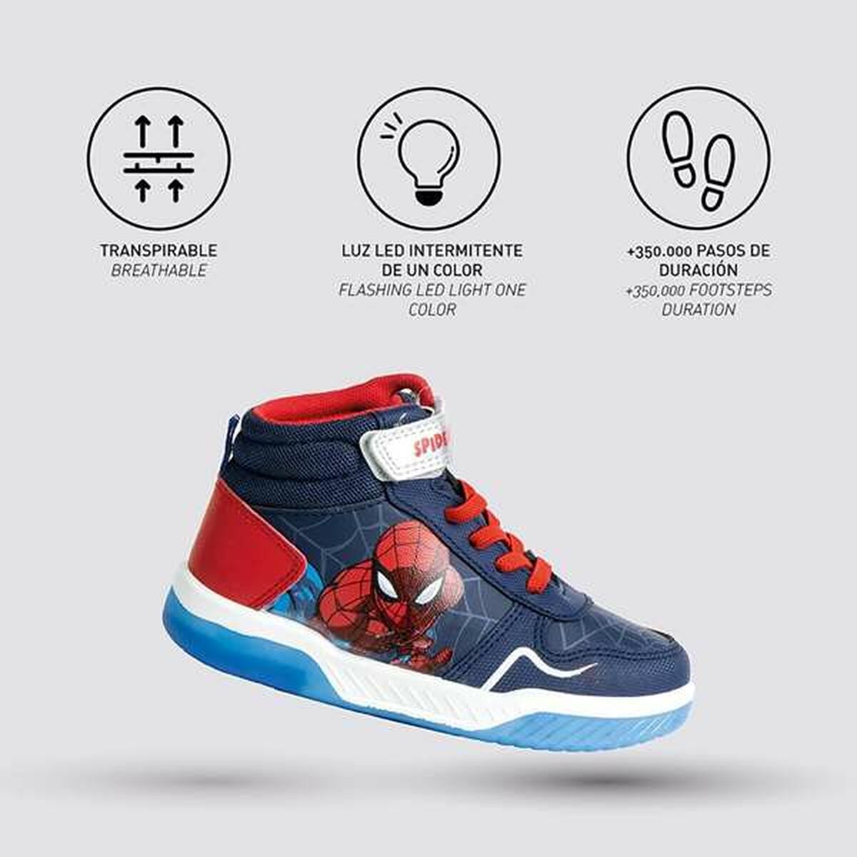Kinder Sportschuhe Spider-Man Dunkelblau