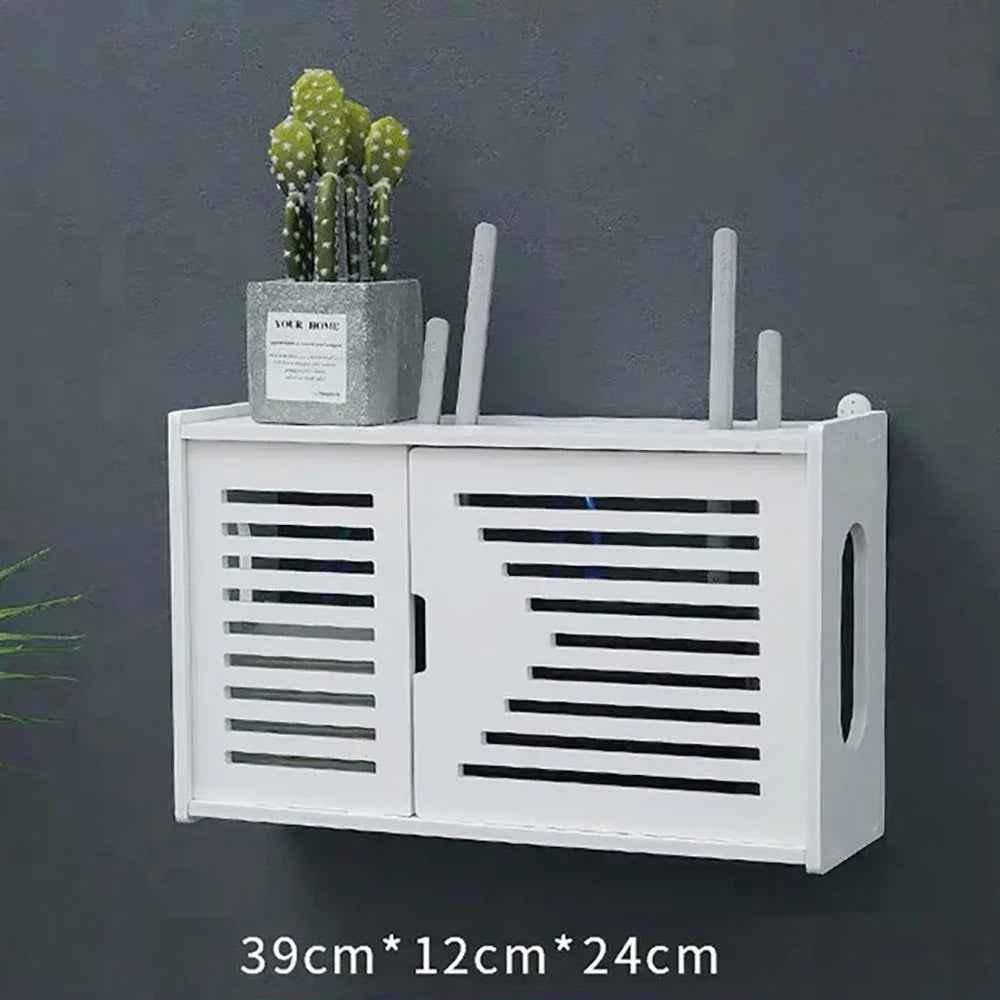 Wireless Wifi Router Shelf And Storage Box