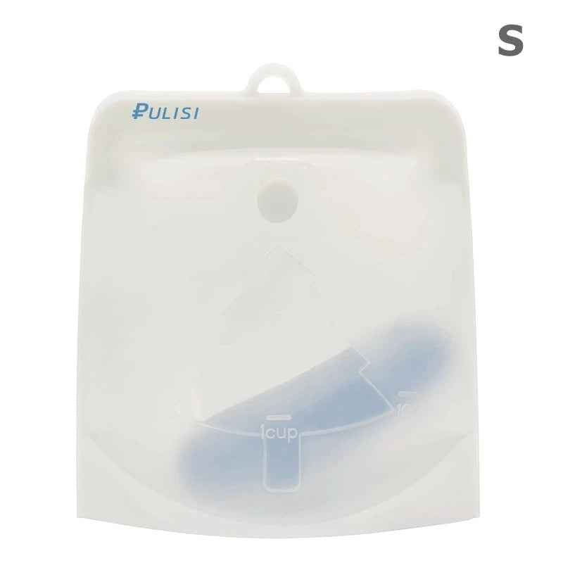 EcoFresh Reusable Silicone Food Bags – BPA-Free &amp; Leakproof | Motionshop