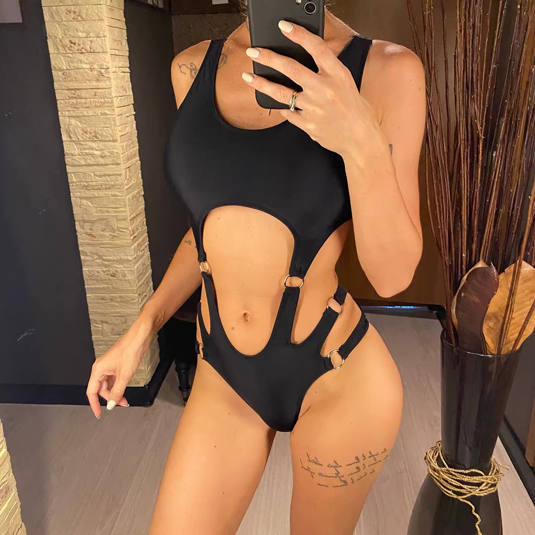Cutout Tassel Swimwear