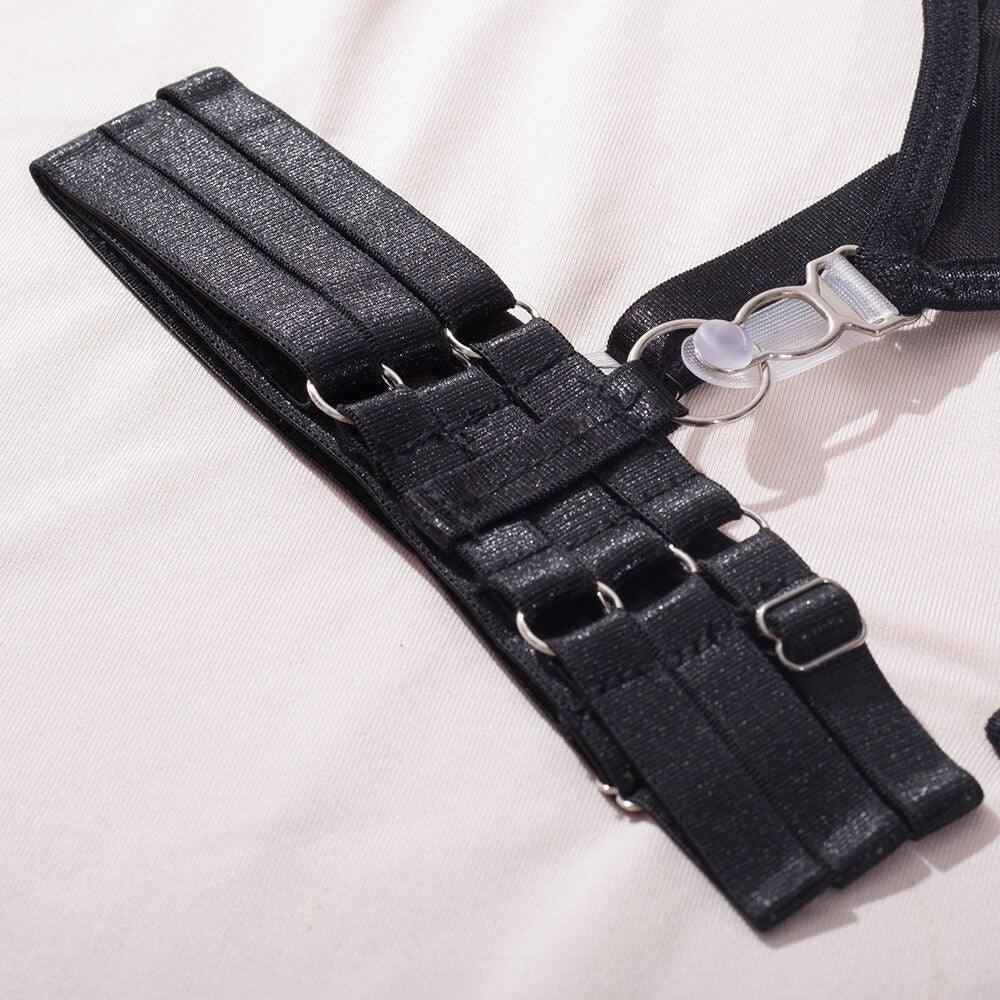 Halter Mesh Playsuit