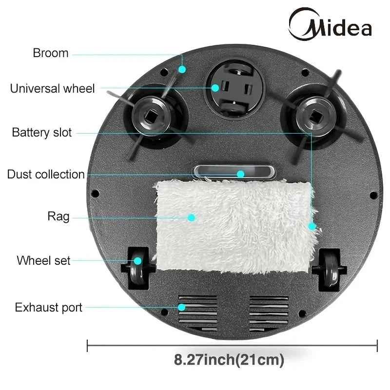 3-In-1 Smart Sweep Robot Vacuum