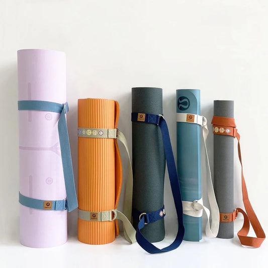 Yoga Mat Carrying Strap Adjustable Shoulder Straps Pilates Exercise  Yoga Belt Sport Sling Shoulder Yoga Strap Stretch Band