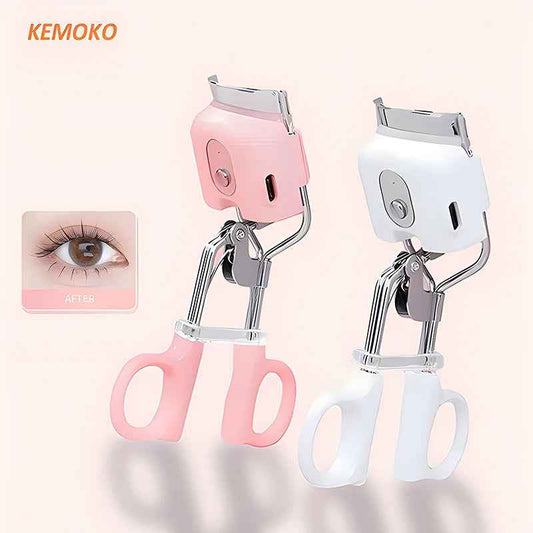 Electric Eyelash Curler Portable Electric Heated Comb Eye Lash Perm