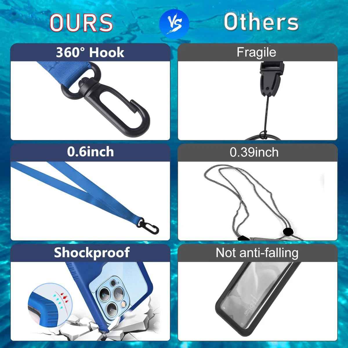 StickUp™ Nano Suction Phone Case waterproof
