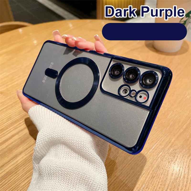 Magsafe Magnet Cover Case Samsung S21 S23 Fe S22 Plus S24 Ultra 10H 5K