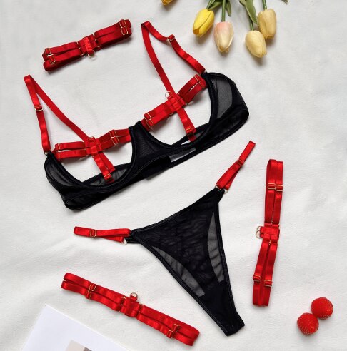 4-Piece Exotic Playsuit