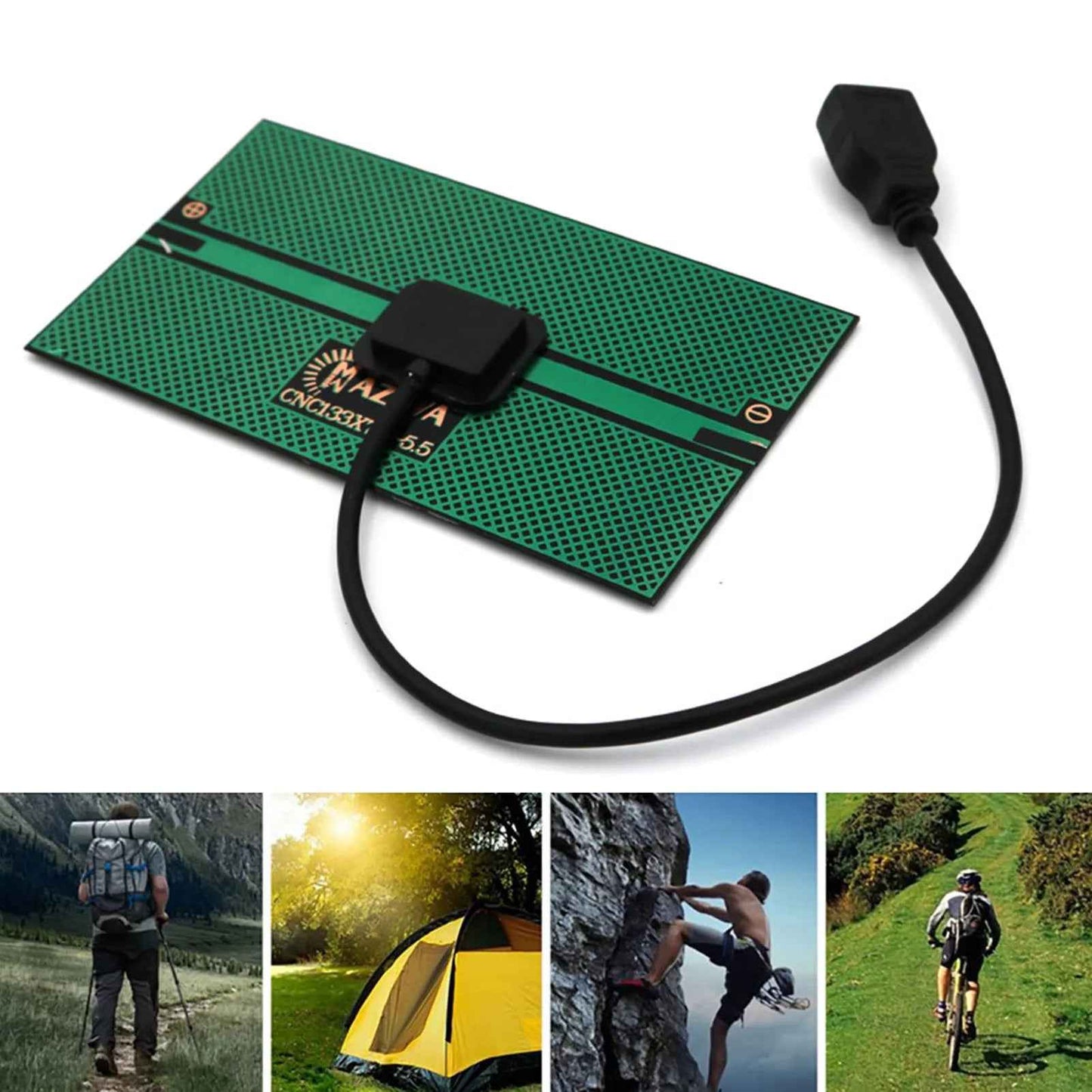 5.5W Portable Solar Panel Power Bank