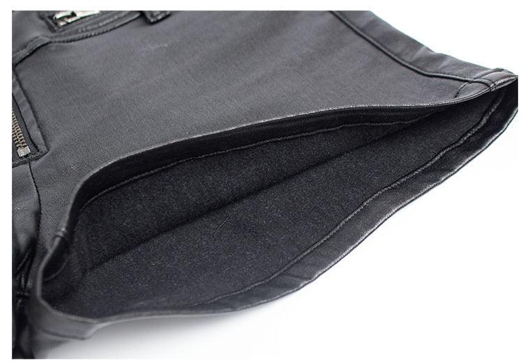 High Waist Solid Short