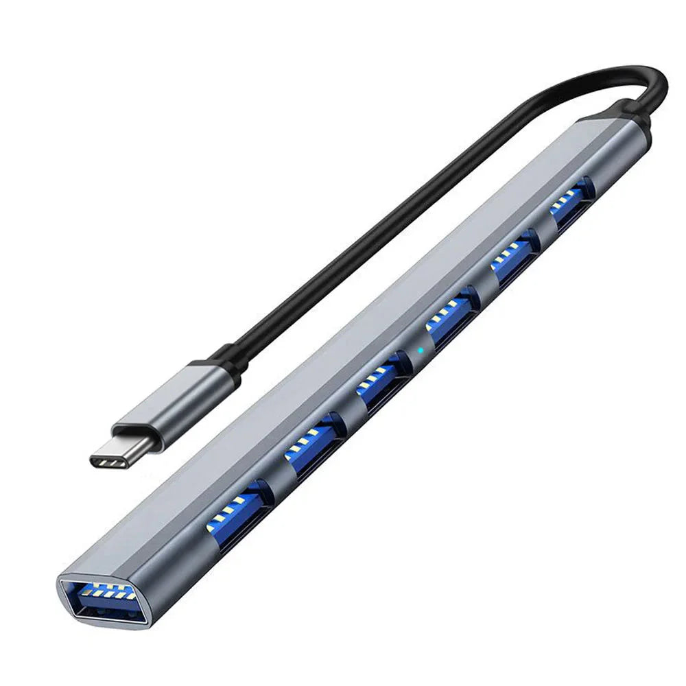 USB C tengikví með HDMI 4K, hleðslutæki fyrir aflgjafa, Ethernet tengi, VGA, SD kortalesara
