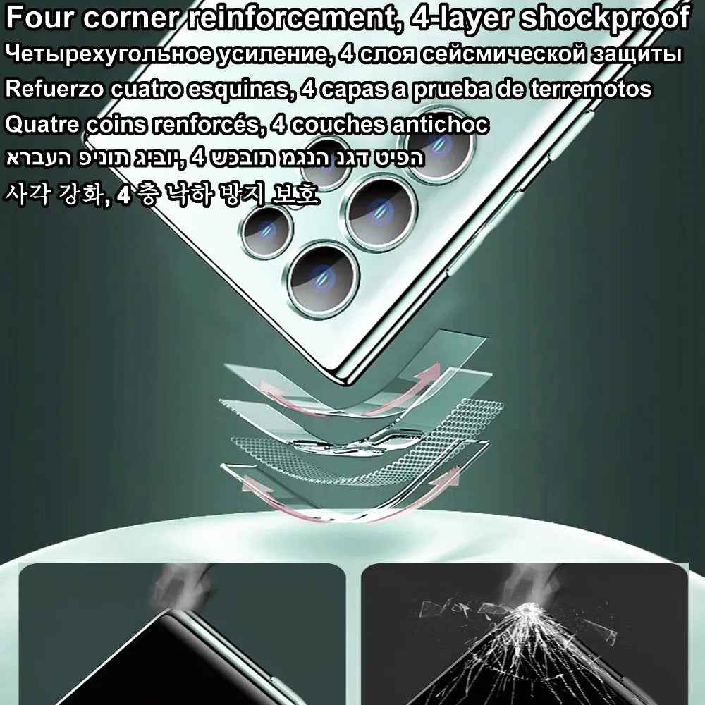 Magsafe Magnet Cover Case Samsung S21 S23 Fe S22 Plus S24 Ultra 10H 5K