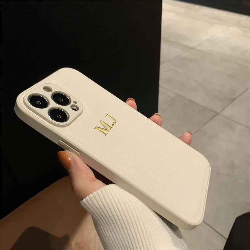 Persónulegt nafnhulstur fyrir iPhone gerðir