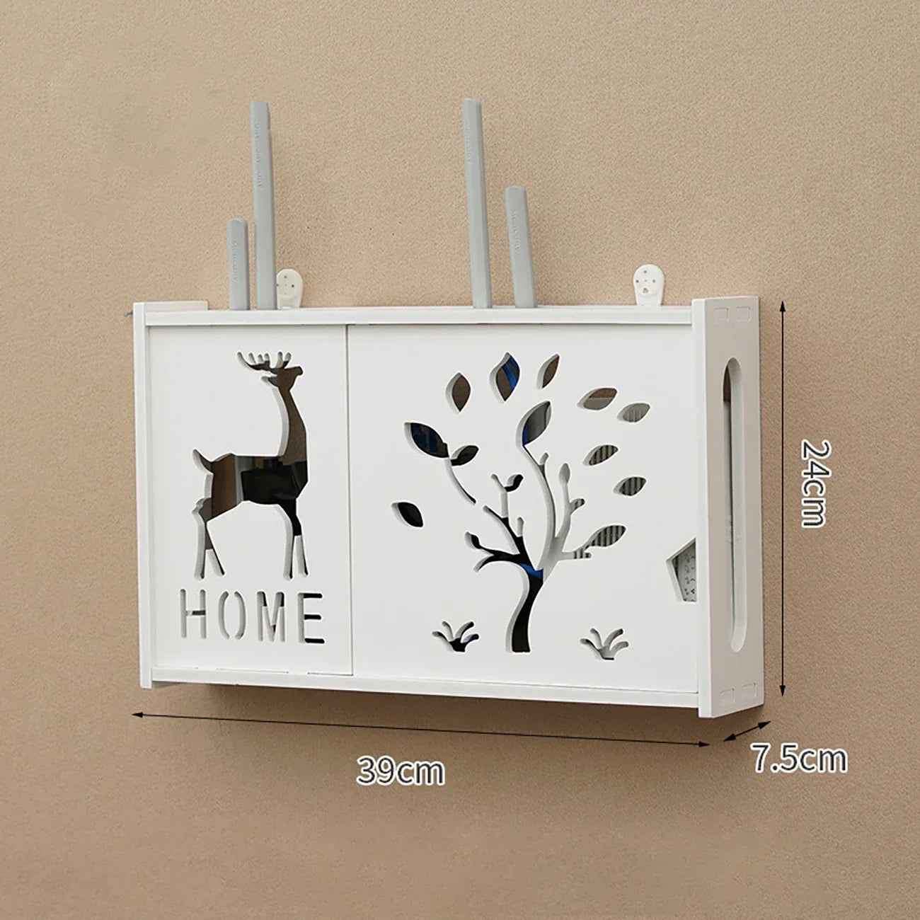 Wireless Wifi Router Shelf And Storage Box