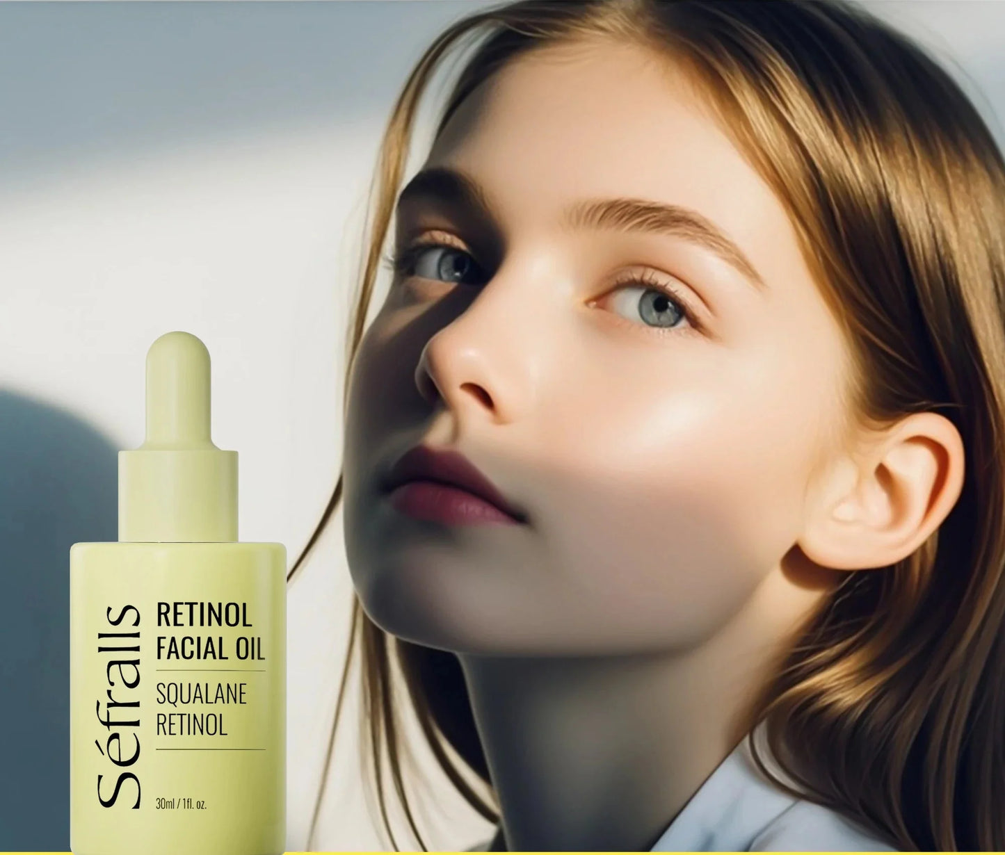 3 stk. Retinol andlitskrem frá Séfralls sem veitir raka og jafnvægi milli olíu og vatns.
