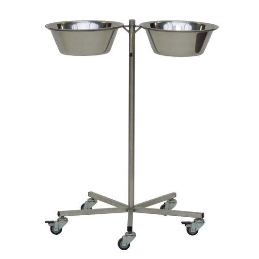 Novocal Schalenständer Abmessungen: 700 x 600 x 800 mm (BxTxH) 5 Edelstahl-Leichtlauflenkrollen Ø | Packung (1 Stück)