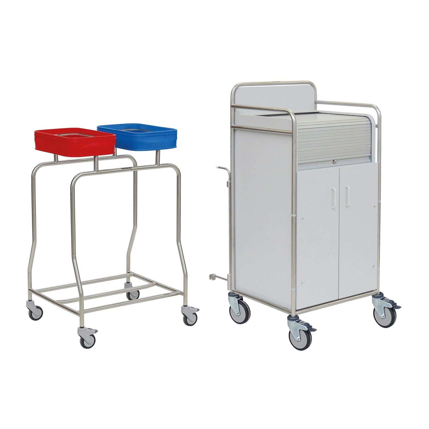 Novocal Stationswagen Rahmen: Edelstahl Sämtliche Rohrverbindungen sind  rundum verschweißt   Ho | Packung (1 Stück)