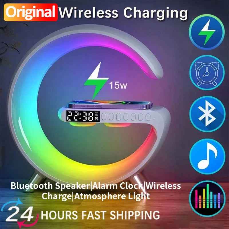 Small RGB Wireless Charging Dock Station