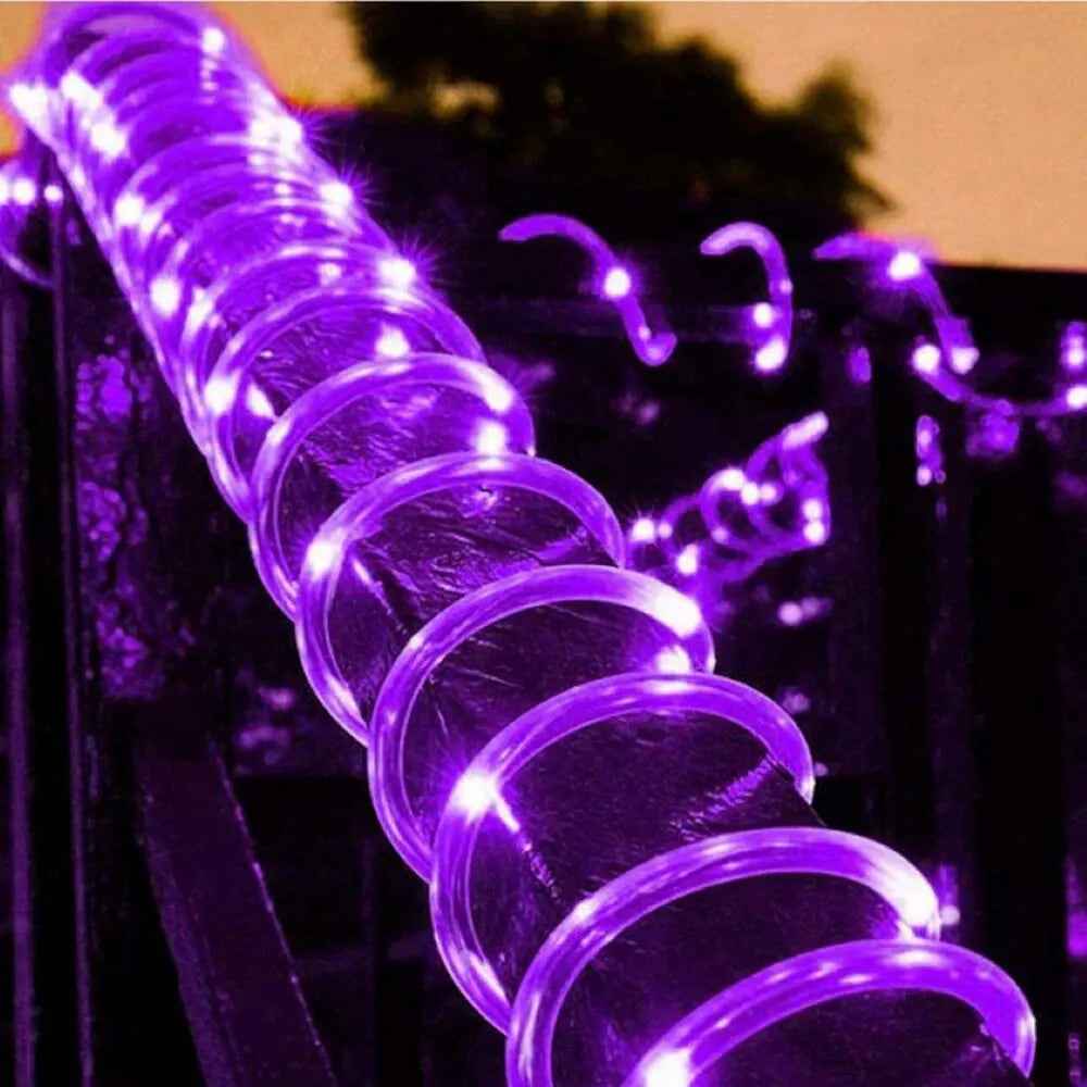 Solar Rope Lights Solar LED Light Path Deck Outdoor Garden