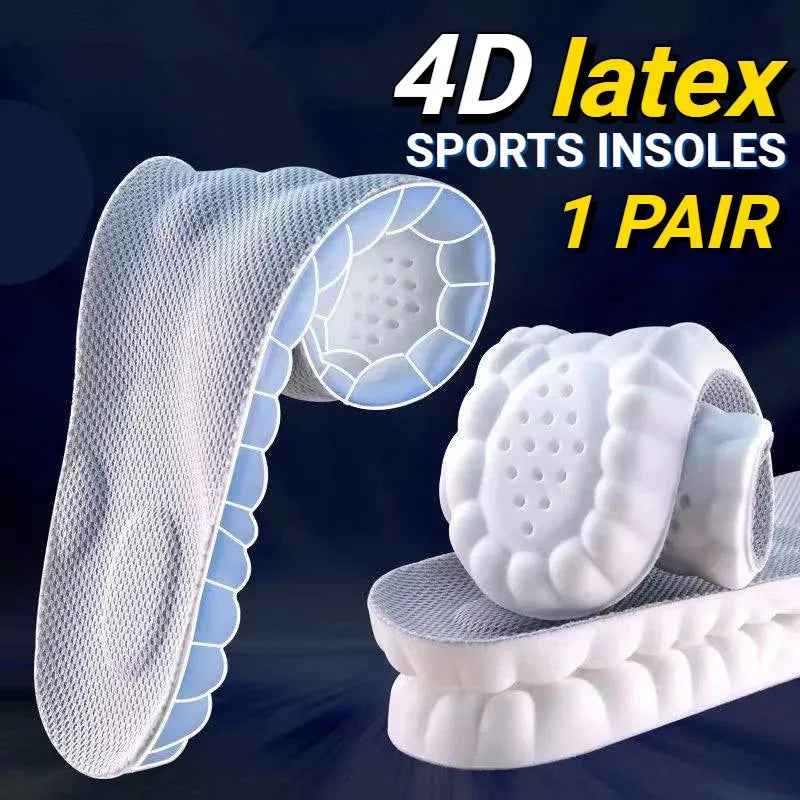 4D Massage Insoles – Soft Orthopedic Shoe Inserts Unisex