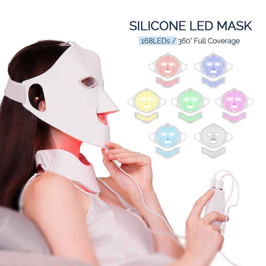 LumaSkin™ LED Silicone Face Mask
