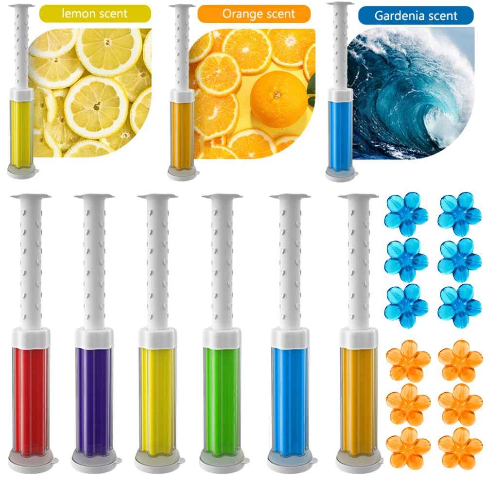 Disposable Toilet Cleaner Flower Gel