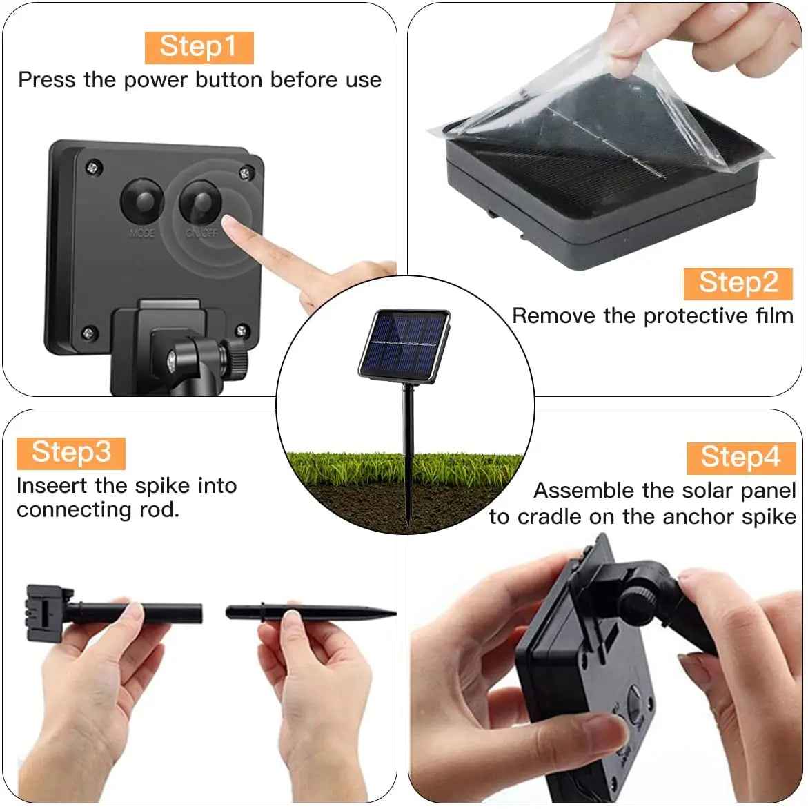 120FT 400LED Outdoor Solar Garden Light