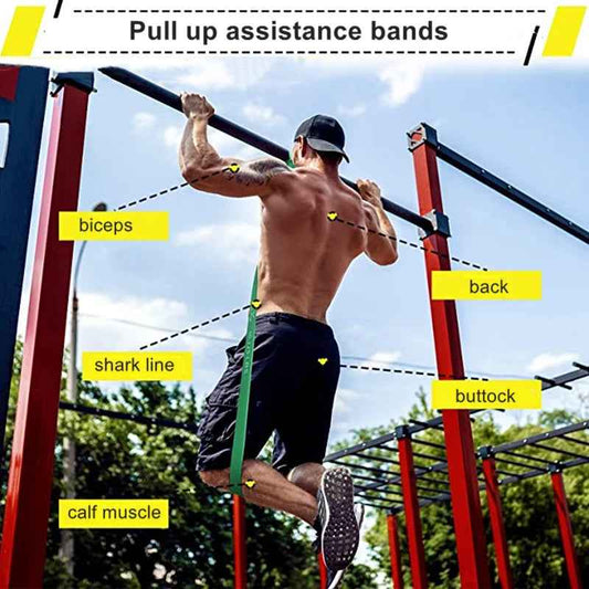 Portable Resistance Band Set – FlexFit Home &amp; Travel Fitness | Motionshop