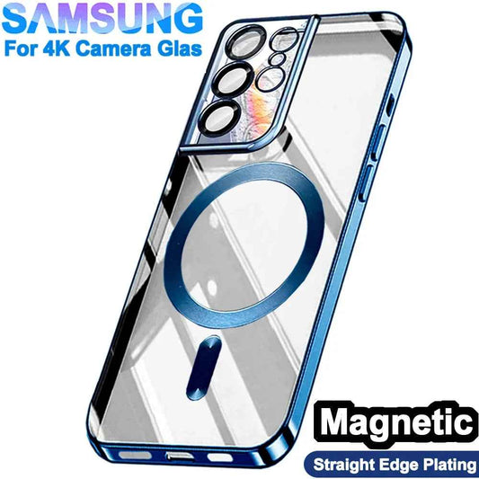 Magsafe Magnet Cover Case Samsung S21 S23 Fe S22 Plus S24 Ultra 10H 5K