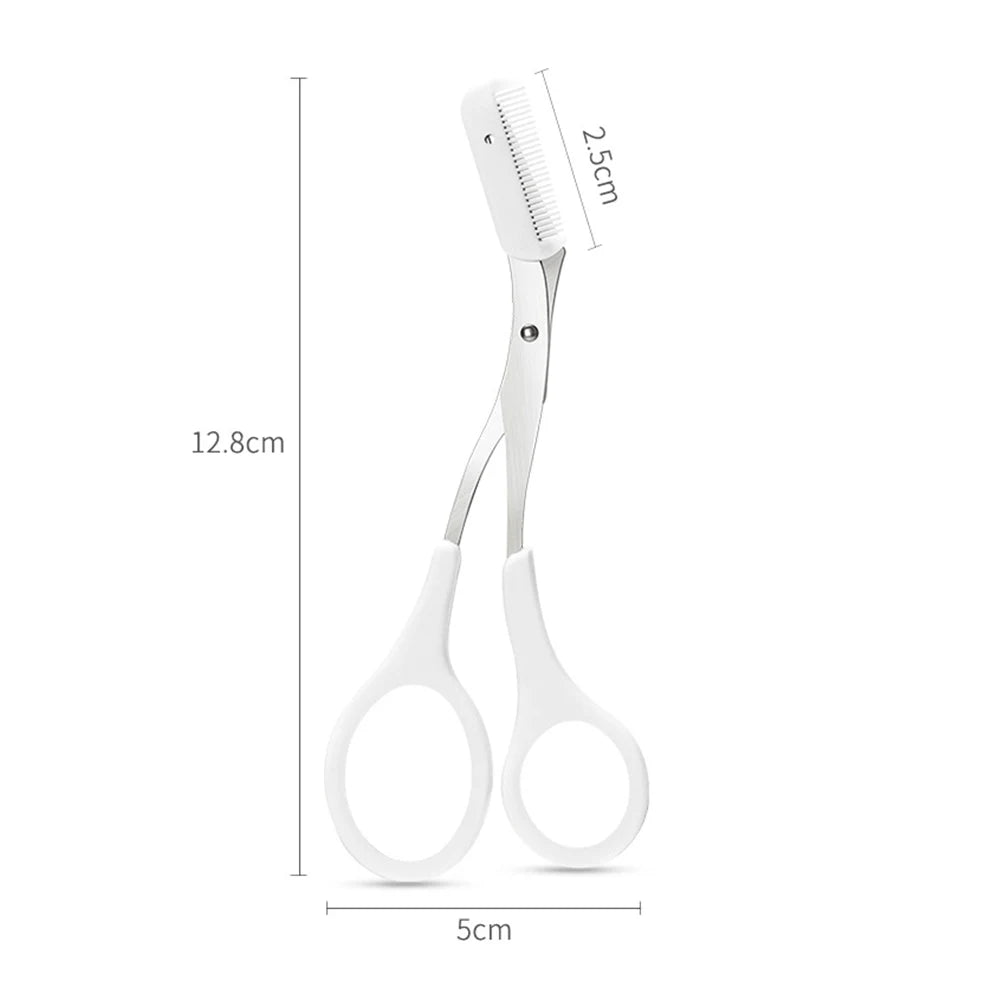 Eyebrow Razor & Scissor Set – Precision Trimming for Women