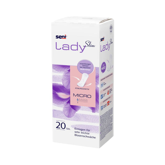 Auslaufartikel: Seni Lady Slim Micro Einlage  | Packung (20 Stück)